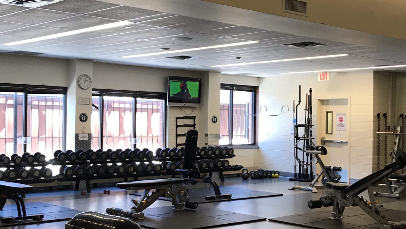 State-of-the-art fitness equipment at the Sadinoff Fitness Center, Kaplen JCC on the Palisades.