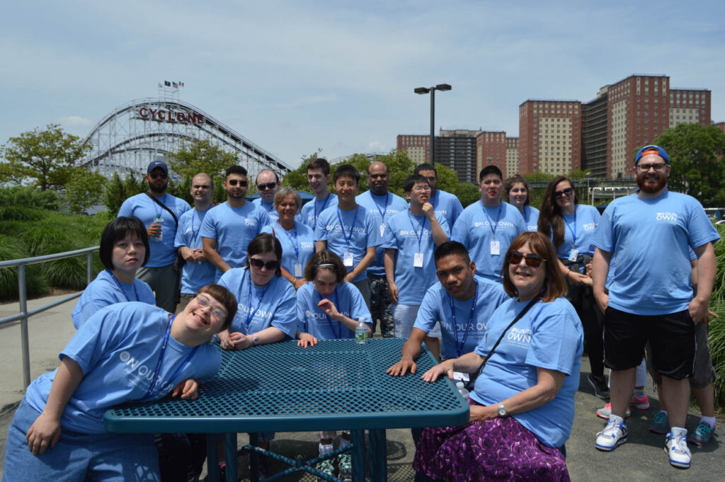 Group photo on a field trip.